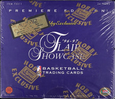 1996-97 Flair Showcase Basketball Factory Sealed Hobby Box - POSSIBLE KOBE RC