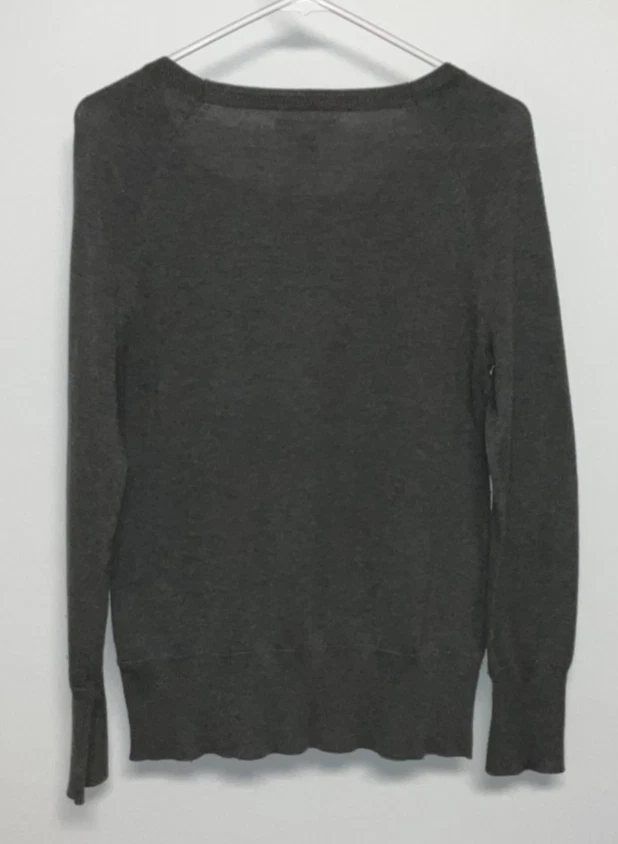 Suéter ligero de manga larga para mujer Kenneth Cole grande gris Foto 2 de 3