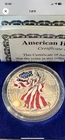 1999 American Eagle Walking Liberty Silver Dollar  - Colorized