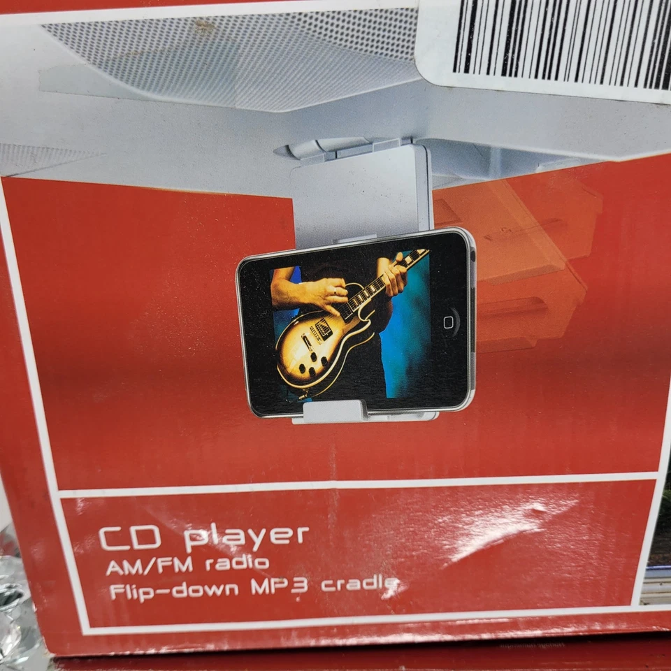 GPX MP3-Ready Under Cabinet CD/Radio MP3 Player Timer, Remote, KC220S Brand NEW - Image 4 of 4