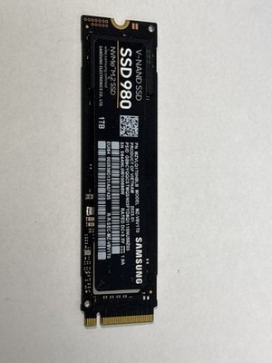 Samsung 980 2280 1TB NVMe SSD Gen 3x4 MZ-V8V1T0