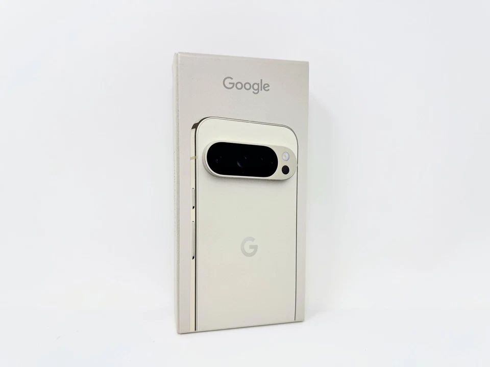 Google Pixel 9 Pro 128 GB Porcelain Weiß 5G Android Smartphone Handy Neu