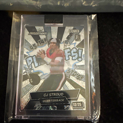 Wild Card Alumination 2023 Comix C.J. Stroud Insert #ACWP2-CS5 12/25
