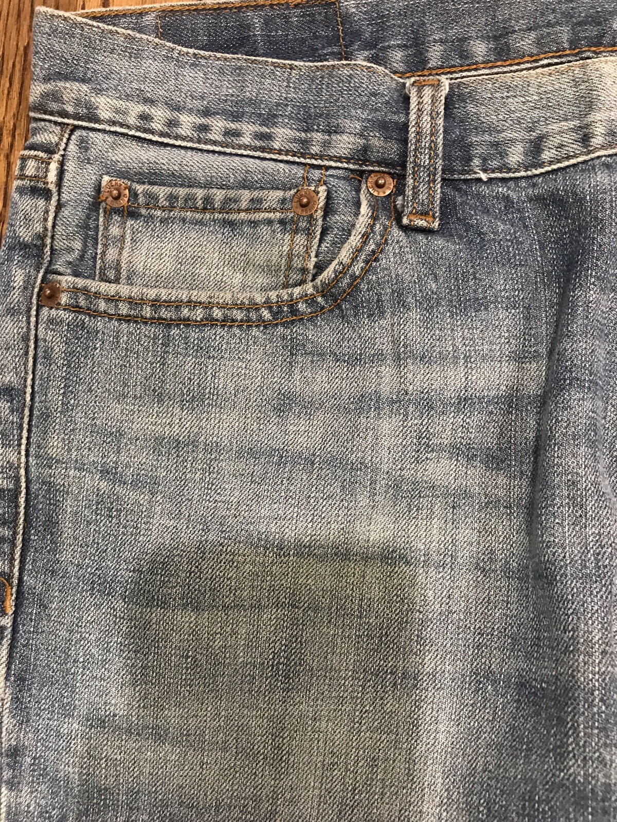 Mens Lucky Brand Jeans Gene Montesano Size 32W Straig… Gem