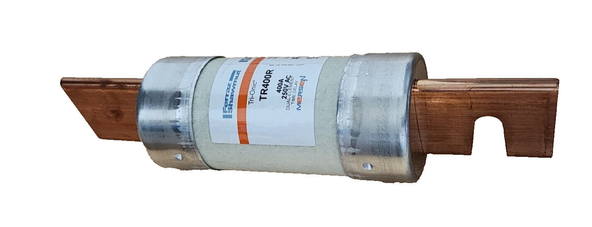 Ferraz Shamwut Mersen TR400R, 400 Amp, 250V Dual Element Ferraz Shamwut Mersen TR400R, 400 Amp, 250V Dual Element