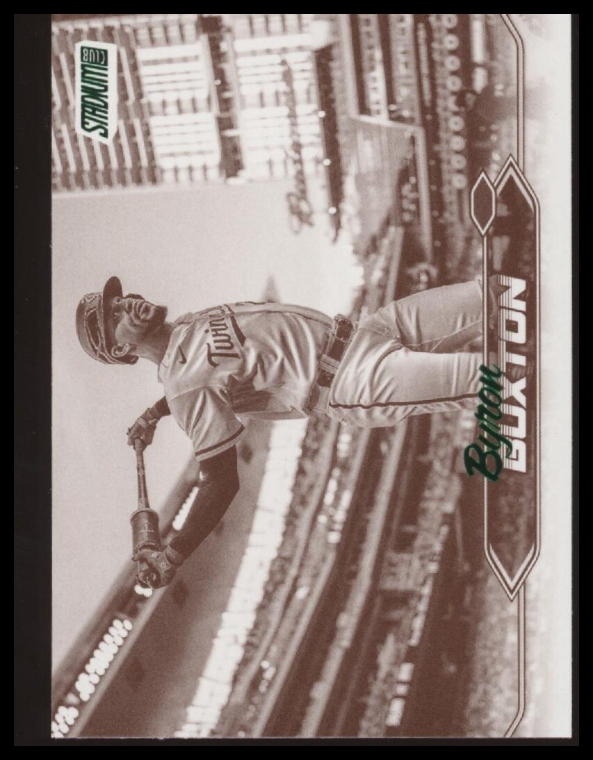 03's Club Store　904545 2024 Stadium Club #188 Byron Buxton Sepia | eBay