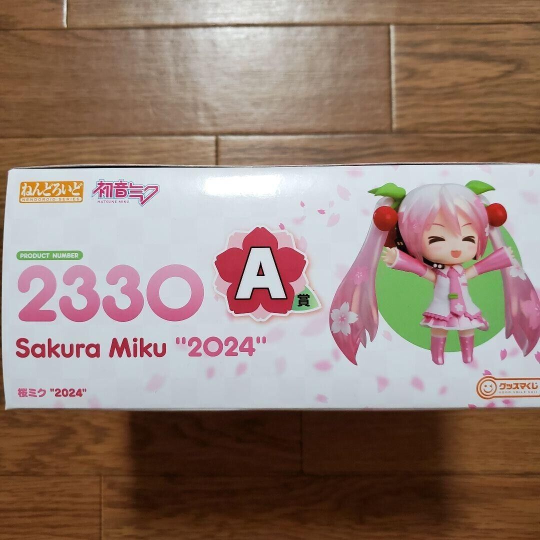 Kuji Sakura Miku 2024 A prize Nendoroid 2330 Figure New Kuji Sakura Miku 2024 A prize Nendoroid 2330 Figure New