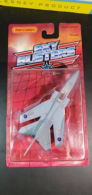 VINTAGE 1988 MATCHBOX SKYBUSTERS SB-7 RAF GRAY TORNADO MARINE * MINT *