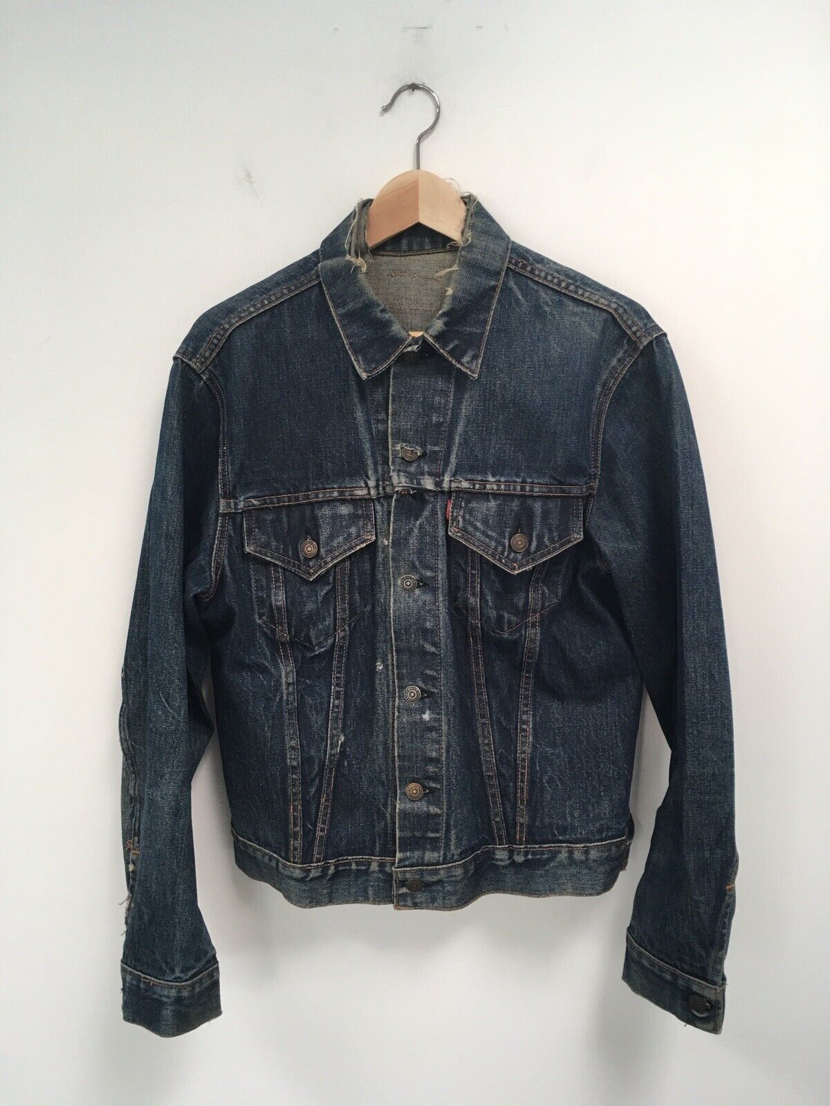 Levi’s “Big E” 1960s Type 3 Trucker Jacket True Vinta… - Gem