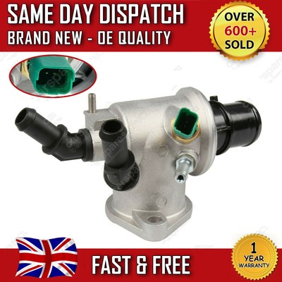 BaHuHa 1.9L Thermostat Housing Kit For Vauxhall Astra H, Vectra C, Zafira B, Signum - With Sensor & Gasket
