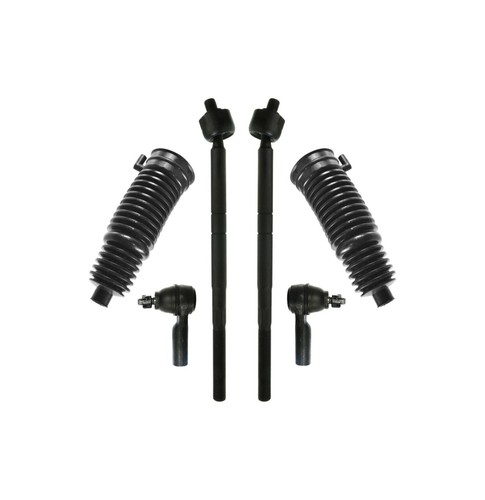 Tie Rod Ends Front X AUTOHAUX 4pcs Front Inner Outer Tie Rod Ends Kit Suspension Steering Tie Rod End For Ford Escape 2009-2012 For Mazda Tribute 2010-2011 Drag Link... Inner Tie Rod - Foto 13