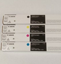 Canon GPR-61 Genuine Toner Cartridges Set C, Y, M, B New