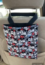 Mickey Minnie Mouse Car Trash Bag Organizer Mickey Minnie Auto Accessories