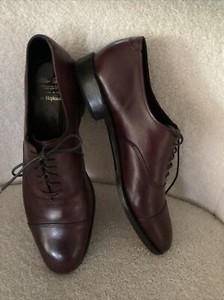 Allen Edmonds Hopkinson Cap Toe Oxford Shoes Men\'s 9.5 D Brown Leather Classic Men main image 2