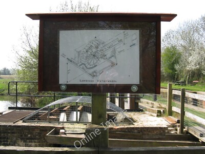 Photo 6x4 Schematic drawing of Lording's Lock watermill Adversane Picture c2010