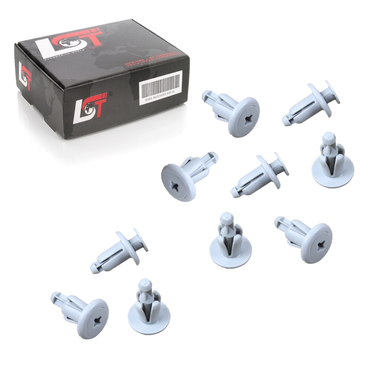 10x Expanding Rivet Tailgate Trim for Infiniti G20 from 1999
