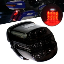 Smoke LED Tail Lights Indicator Brake For Harley Touring Road King Electra Glide