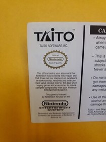 Wrath of the Black Manta Aut&eacute;ntico Original NES Nintendo Manual Solo