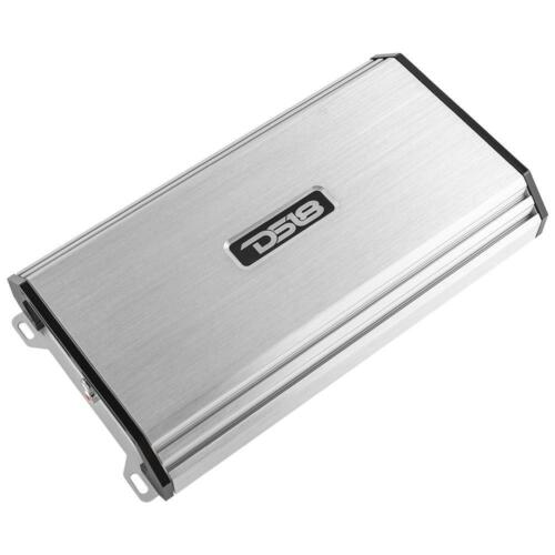 DS18 S1600.2 1600 Watt 2 Channel Full Range Class AB Amplifier Silver Car Amp - 第 1/5 張圖片