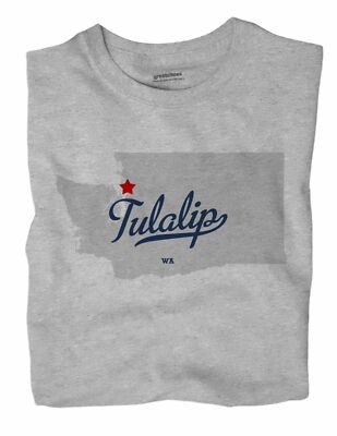 Tulalip Washington WA T-Shirt MAP
