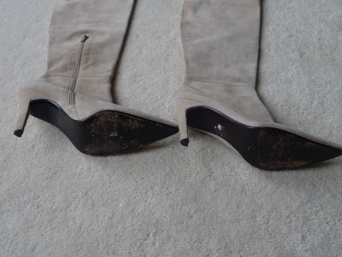 Weitzman Stuart 39 daim Taille 6 Bottes cr 8pqCwvwgP