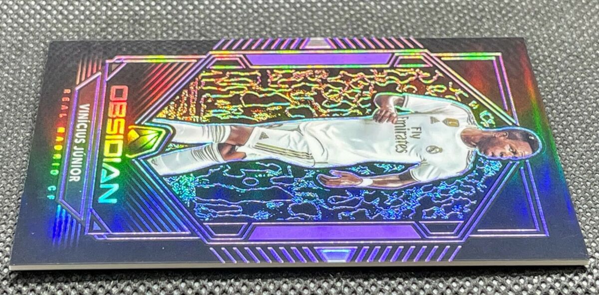 その他 Vinicius JR Panini Obsidian Purple/65 RC 2019-20 Panini Obsidian =Vinicius Junior= Purple Etch #'d
