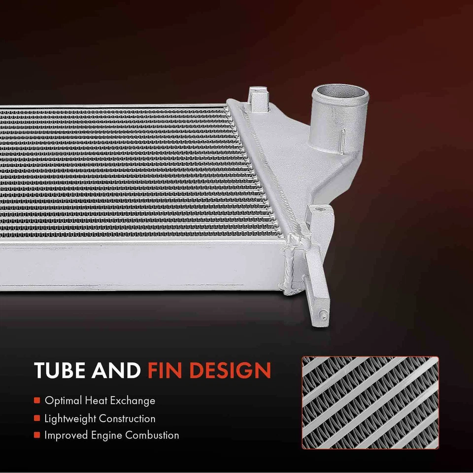 Intercooler refrigerado por aire para Ford E-350 E-450 Super Duty 2008-2010 V8 6,0 L turbo Foto 2 de 4