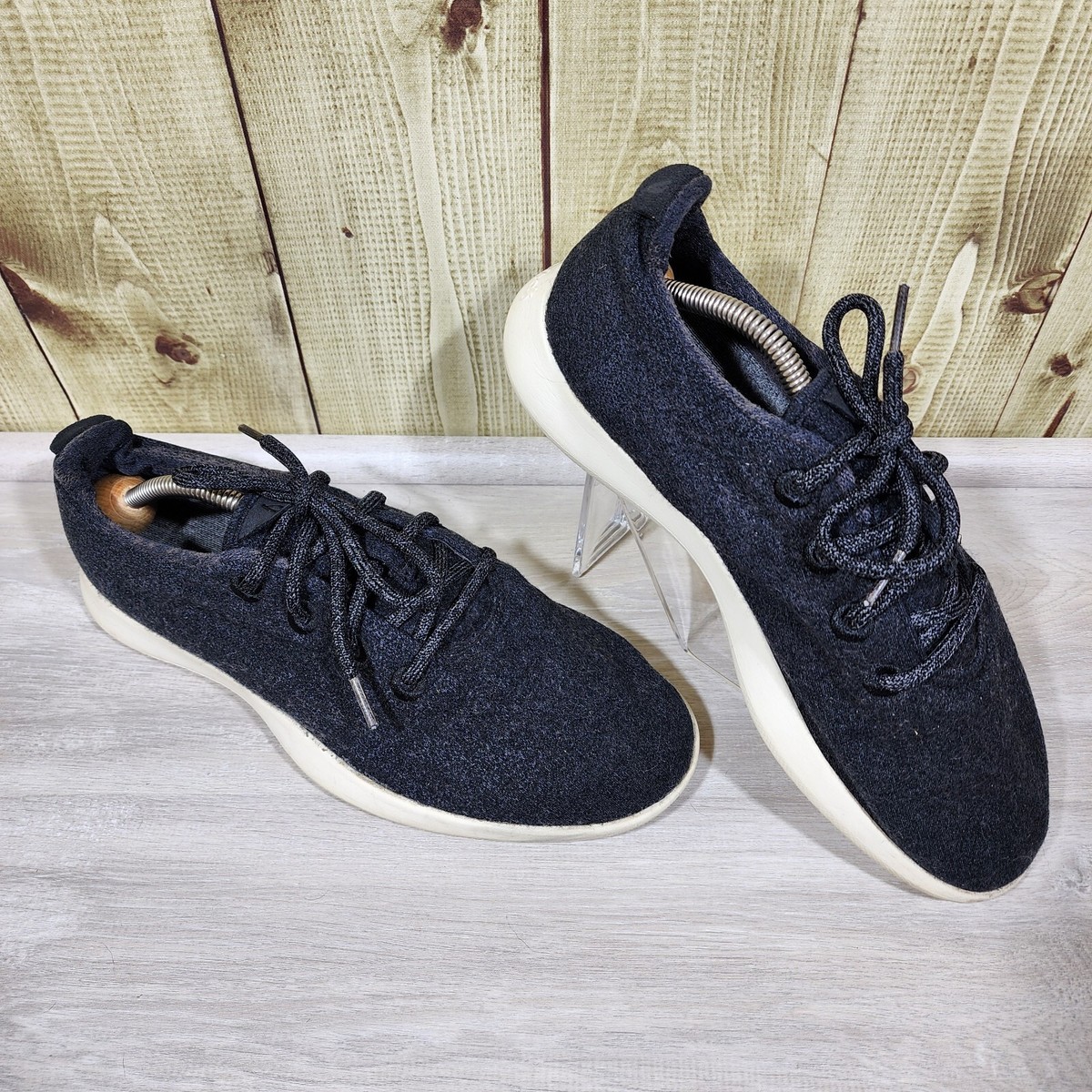 Allbirds Wool Runner WR Mens Charcoal/Black Athletic 