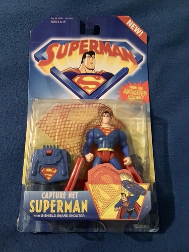 Capture Net Superman The Animated Series 1996 Actionfigur DC Kenner — Neu
