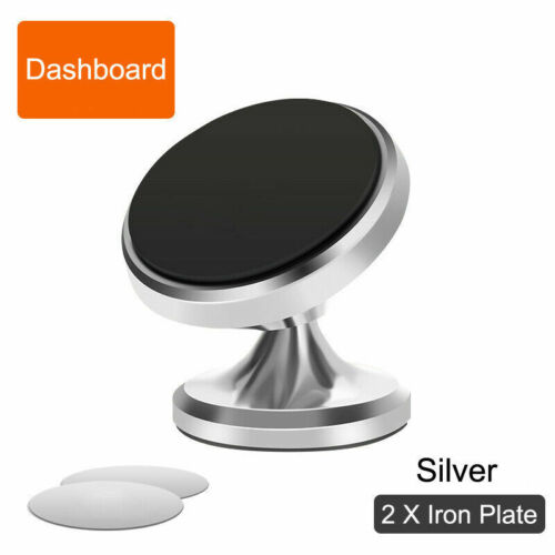 Universal 360° Magnetic Car Holder Mount Stand For Mobile Phone iPhone Samsung - Picture 24 of 30