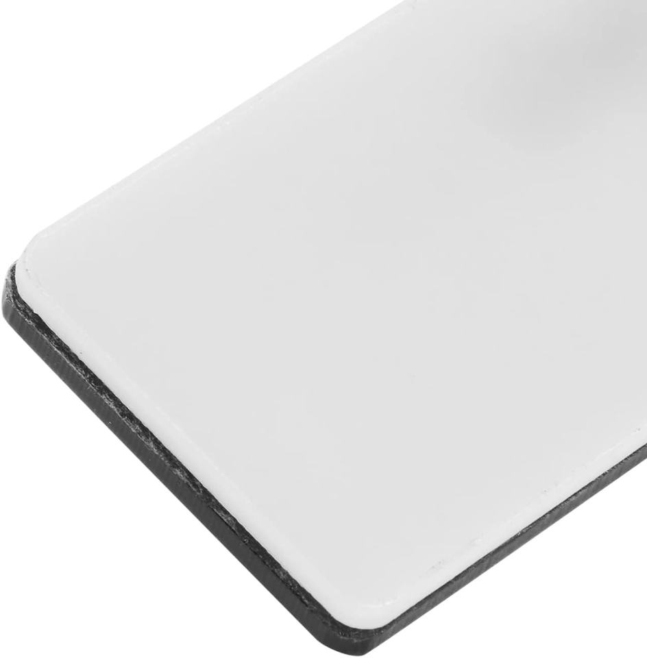 15Pack Blank Name Tag Pin Badges, White Blank Name Tags for Employee