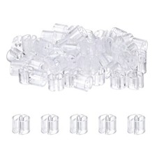 100-Pack Clothes Hanger Markers Blank Plastic Garment Color Coded Size Clips ...