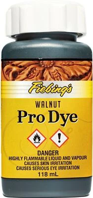 Fiebing's Pro Farbstoff - Lederfarbstoff auf Ölbasis - 118ml Flasche für alle Lederoberflächen