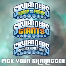 SKYLANDERS GIANTS, SWAP FORCE, SPYRO'S ADVENTURE - CHOOSE A CHARACTER SAVE 30%+