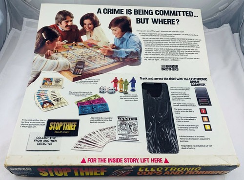 1979 Stop Thief Game by Parker Brothers Complete/Works In Very Good Condition - Picture 10 of 10