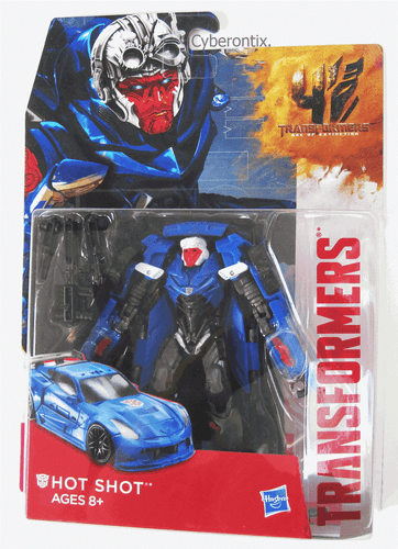 2014 Transformers HOT SHOT Toy Action Figure Corvette Age of Extinction NEW