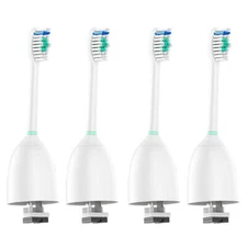 4 Pack Electric Toothbrush Brush Heads Replacement for Philips Sonicare E-Series