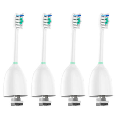 4 Pack Electric Toothbrush Brush Heads Replacement for Philips Sonicare E-Series