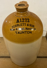 Vintage Stoneware Flagon - Scarlett & Son Taunton