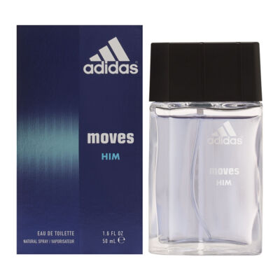 Adidas Moves by Adidas for Men 1.7 oz Eau de Toilette Spray Brand New