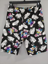 Vintage Mickey Unlimited Mouse Jerry Leigh Youth Boys Kids Large Shorts Disney
