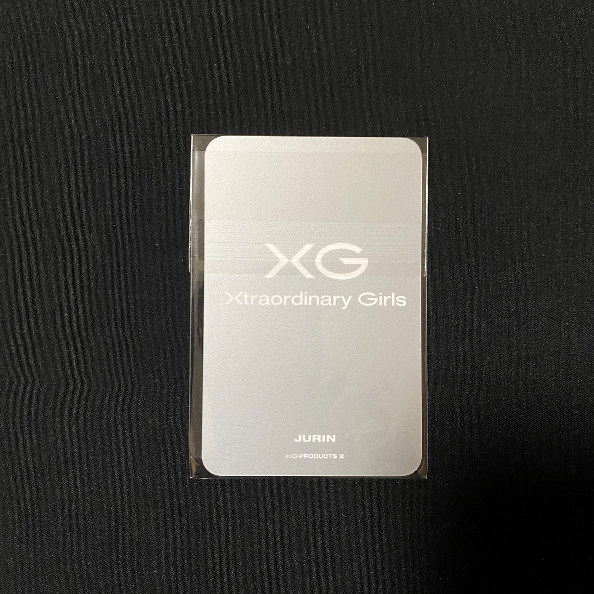 XG NEW DNA SHOWCASE Wristband Light Custom Cover + Photo card