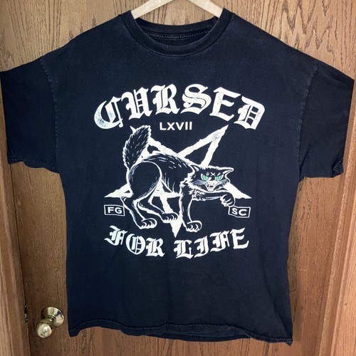 XL DeathWish Cursed For Life Black Cat \u200d 