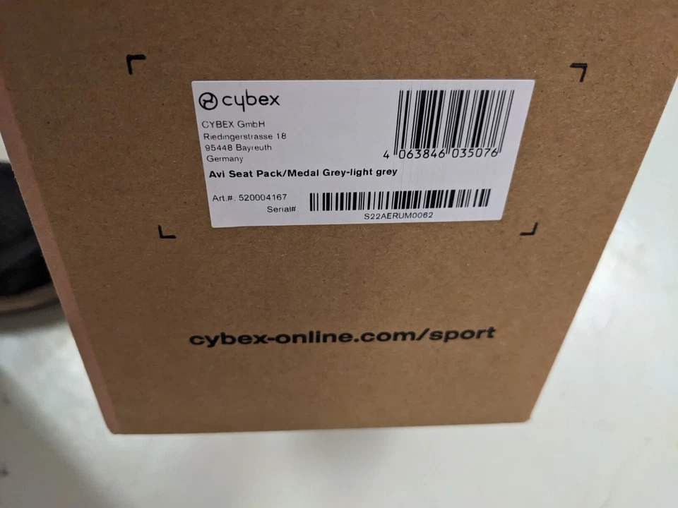 Cybex Avi Seat Pack Grau Sitzpaket für Multisport-Anhänger AVI 520004167 - Bild 3 von 3