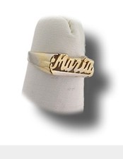 NAME RING PERSONALIZED STERLING SILVER