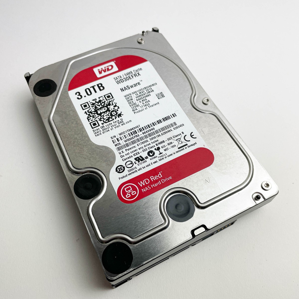 2台/計6TB】WD Red 3TB HDD WD30EFRX 2台/計6TB】WD Red 3TB