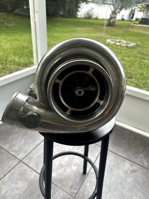 Garrett GT55 88mm turbo w/polished cold side and coated hot side