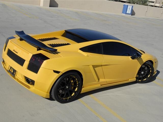 2003-13 Lamborghini Gallardo LP540 LP550 rear Adjust Wing Hamman FRP Made in USA