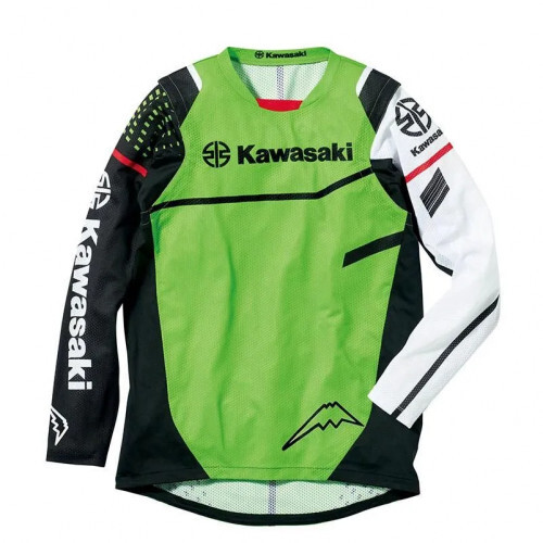 Kawasaki Move Off-Road Jersey Kushitani Collaboration Model Size