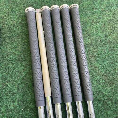 6 Stück True Temper SL Super Light REGULAR Flex Eisenschaft Set 34" - 37,25" .370 Spitze - Bild 2 von 9